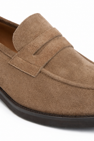 Bruno Magli Delfino Suede Penny Loafer