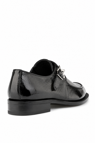 Mezlan Afton Textured Leather Single Monk-Strap