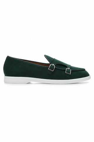 SUPERGLAMOUROUS Tangerine 7 Suede Double Monk-Strap