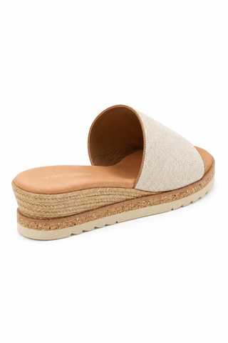Andre Assous Nessie Linen Wedge