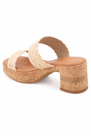 Andre Assous Cairo Raffia Heel