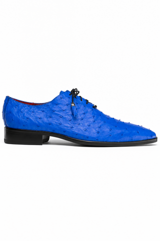 Marco Di Milano Criss Ostrich Oxford - Electric Blue