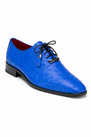 Marco Di Milano Criss Ostrich Oxford - Electric Blue