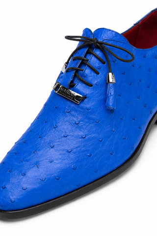 Marco Di Milano Criss Ostrich Oxford - Electric Blue
