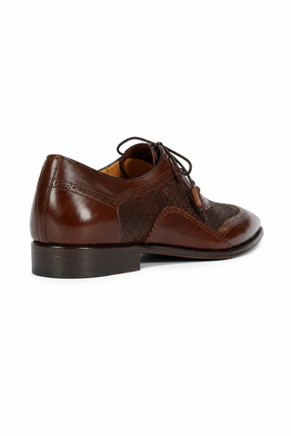 Mezlan 20528 Suede / Leather Wingtip Oxfords (MZ3556)