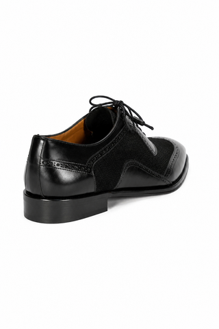 Mezlan 20528 Suede / Leather Wingtip Oxfords (MZ3556)