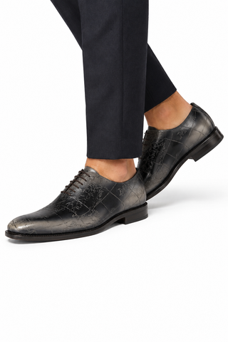 Ambrogio Magellan Reverse Patina Wholecut Oxfords