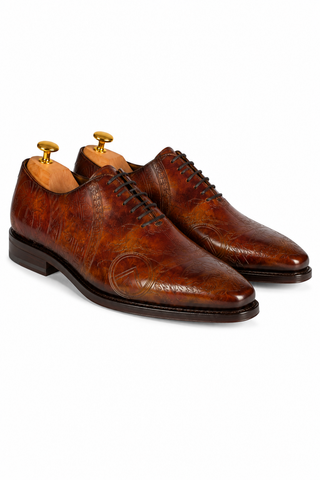 Ambrogio Leonidas Fire Museum Wholecut Oxfords