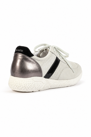 Cesare Paciotti 4US Madi Suede Gray Gray Sneakers (CPM5315)-Dellamoda
