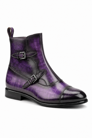 Ambrogio Firenze Patina Double Monk Boot