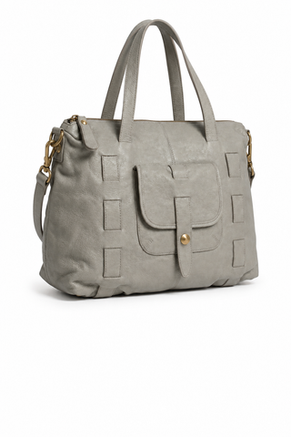 Dellamoda Victoria Leather Tote