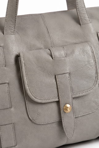 Dellamoda Victoria Leather Tote