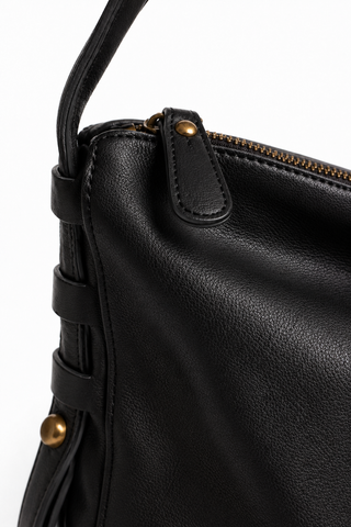 Dellamoda Alessia Leather Hobo Bag