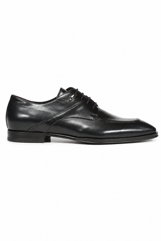 Cesare Paciotti Luxury Italian Men's Designer Shoes Baby Lux Black Oxfords (CPM5014)