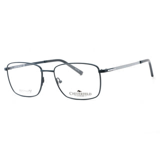 Chesterfield CH 895 Eyeglasses Semi Matte Navy/Clear demo lens-AmbrogioShoes