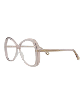 Chloé CH0011O Transparent Light Pink Eyeglasses