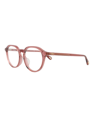 Chloé CH0012OA Transparent Brick Eyeglasses