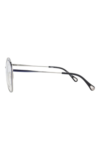 Chloé CH0017O Gradient Transparent Varnished Dark Blue/Light Ruthenium Eyeglasses