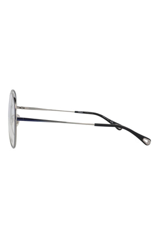 Chloé CH0019O Gradient Transparent Varnished Dark Blue/Light Ruthenium Eyeglasses
