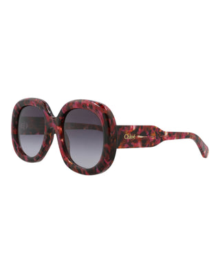 Chloé CH0153S DARK ROSE PEONIES Sunglasses