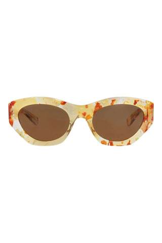 Chloé CH0220S Tulip Orange Sunglasses