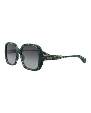 Chloé CH0222S TURQUOISE EMERALD Sunglasses