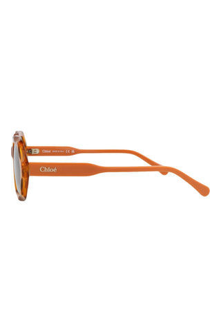 Chloé CH0227S TRANSPARENT ORANGE Sunglasses