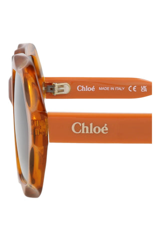 Chloé CH0227S TRANSPARENT ORANGE Sunglasses