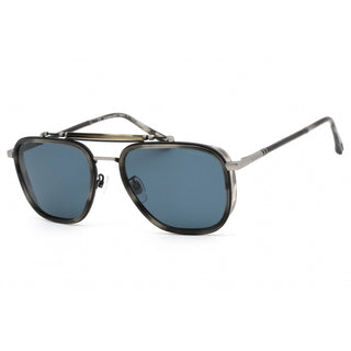 Chopard SCHF25 Sunglasses SHINY STRIPED GREY HAVANA / Blue Grey-AmbrogioShoes