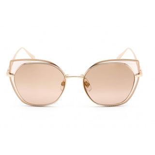 Chopard SCHF74M Sunglasses Polished Rose Gold / Brown Mirror Gold-AmbrogioShoes