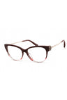 0AQ8 - SHINY RED GRAD.LIGHT PINK/clear demo lens