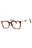 09SZ - SHINY TRANSPARENT RED HAVANA/clear demo lens