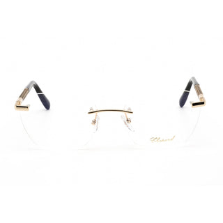 Chopard VCHF47 Eyeglasses SHINY TOTAL ROSE GOLD / clear demo lens-AmbrogioShoes