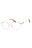 0579 - Shiny Palladium Silver  / Clear Lens