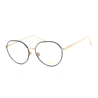 Chopard VCHF71M Eyeglasses Shiny Rose Gold/Black / Clear Lens-AmbrogioShoes