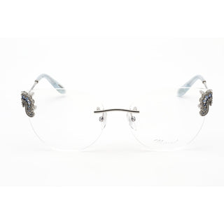 Chopard VCHG03S Eyeglasses SHINY FULL PALLADIUM / clear demo lens-AmbrogioShoes