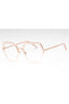 08FC - Transparent Beige Gold / Clear demo lens