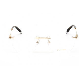 Chopard VCHG40 Eyeglasses SHINY TOTAL ROSE GOLD/clear demo lens-AmbrogioShoes