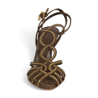 Christian Dior Downtown Suede / Calf-Skin Leather Sandals (CDW39)-AmbrogioShoes