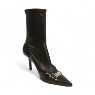 Christian Dior NST71698 Calf-Skin Leather Diorissimo Boots (CDW34)-AmbrogioShoes