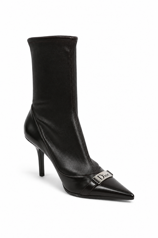 Christian Dior NST71698 Calf-Skin Leather Diorissimo Boots (CDW34)