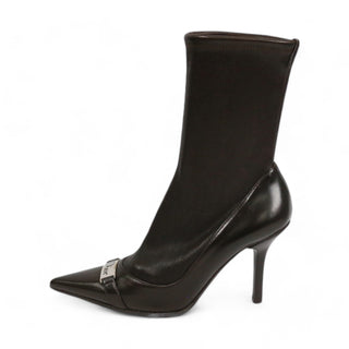 Christian Dior NST71698 Calf-Skin Leather Diorissimo Boots (CDW34)-AmbrogioShoes