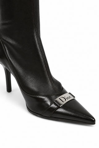 Christian Dior NST71698 Leather Diorissimo Boots (CDW34)