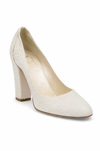 Christian Dior Python Embossed Leather Pumps (CDW40)