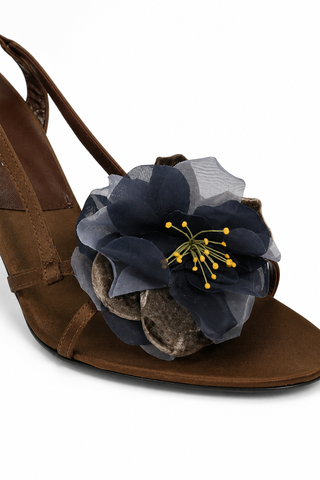 Christian Dior Trotter Satin Sandals (CDW41)