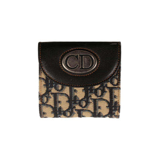 Christian Dior wallet Vintrav Bi-fold with coin pocket (CDW03)-AmbrogioShoes