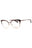 9339 - Shiny Brown/Silver/Light Gold/Clear demo lens