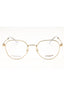 9464 - Shiny Light Gold/Clear demo lens