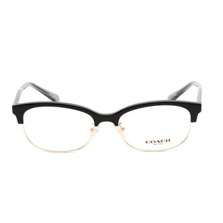 Coach 0HC6144 Eyeglasses Black Pale Gold / Clear Lens-AmbrogioShoes
