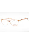 5695 - Transparent Pink Floral Print  / Clear Lens